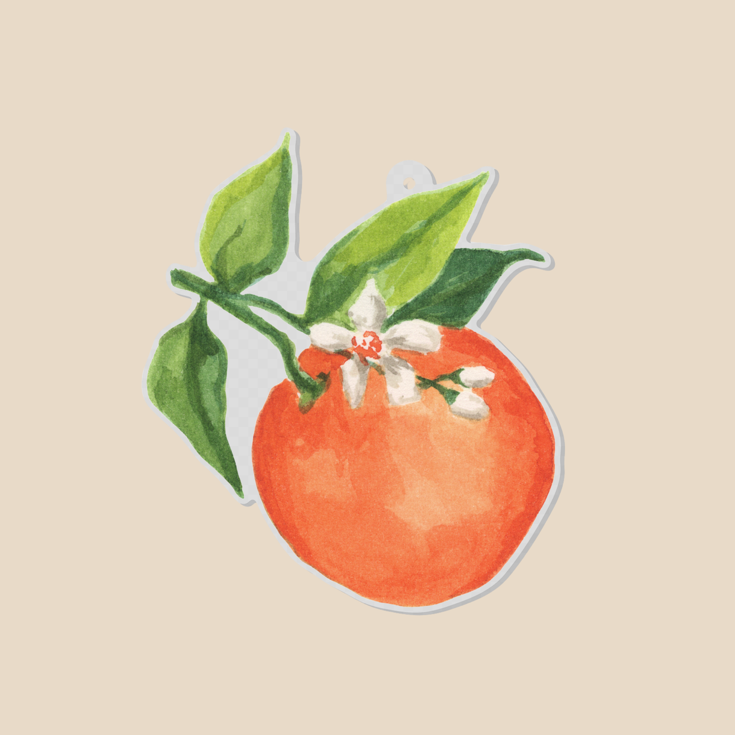 Florida Orange Blossom Ornament