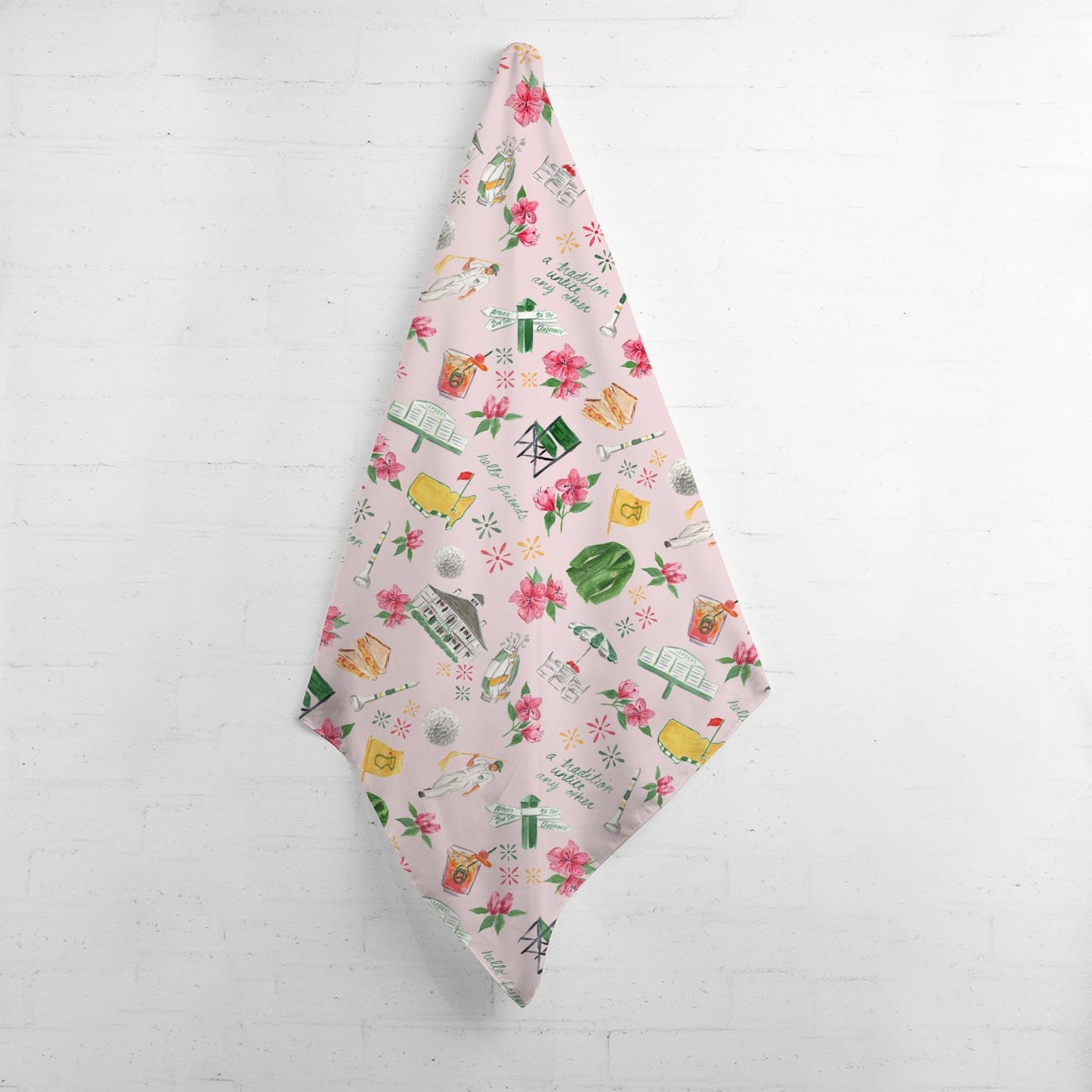 Augusta Pink Bandana Scarf