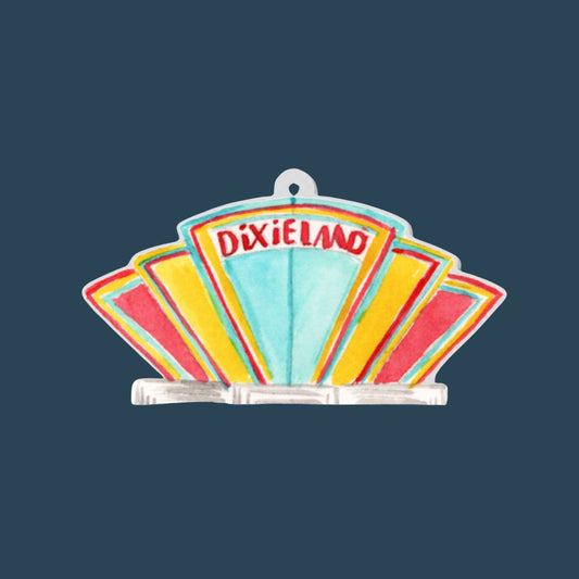 Dixieland Sign Acrylic Ornament