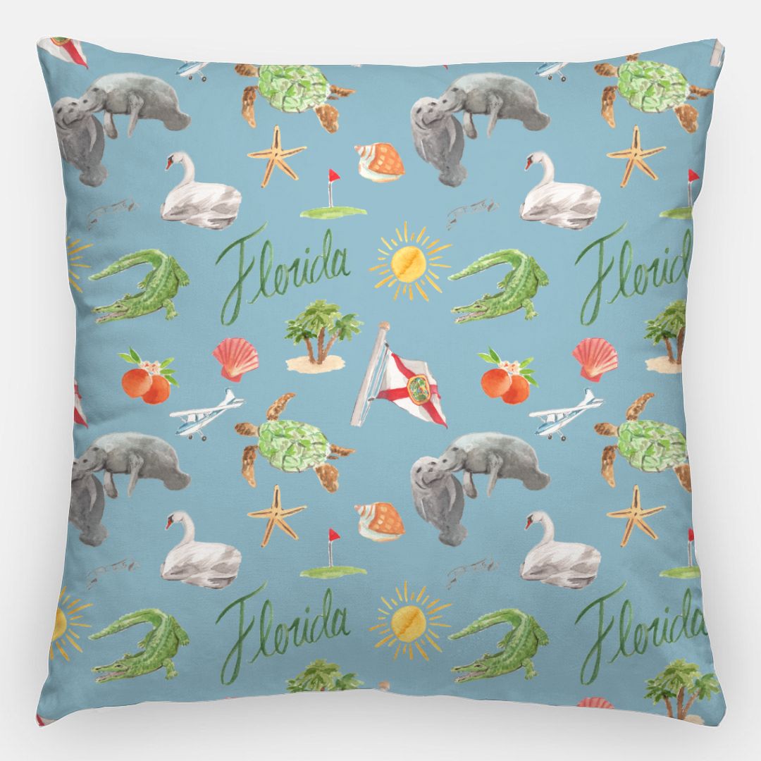 Florida Design Artisan Pillow Case 24 Inch