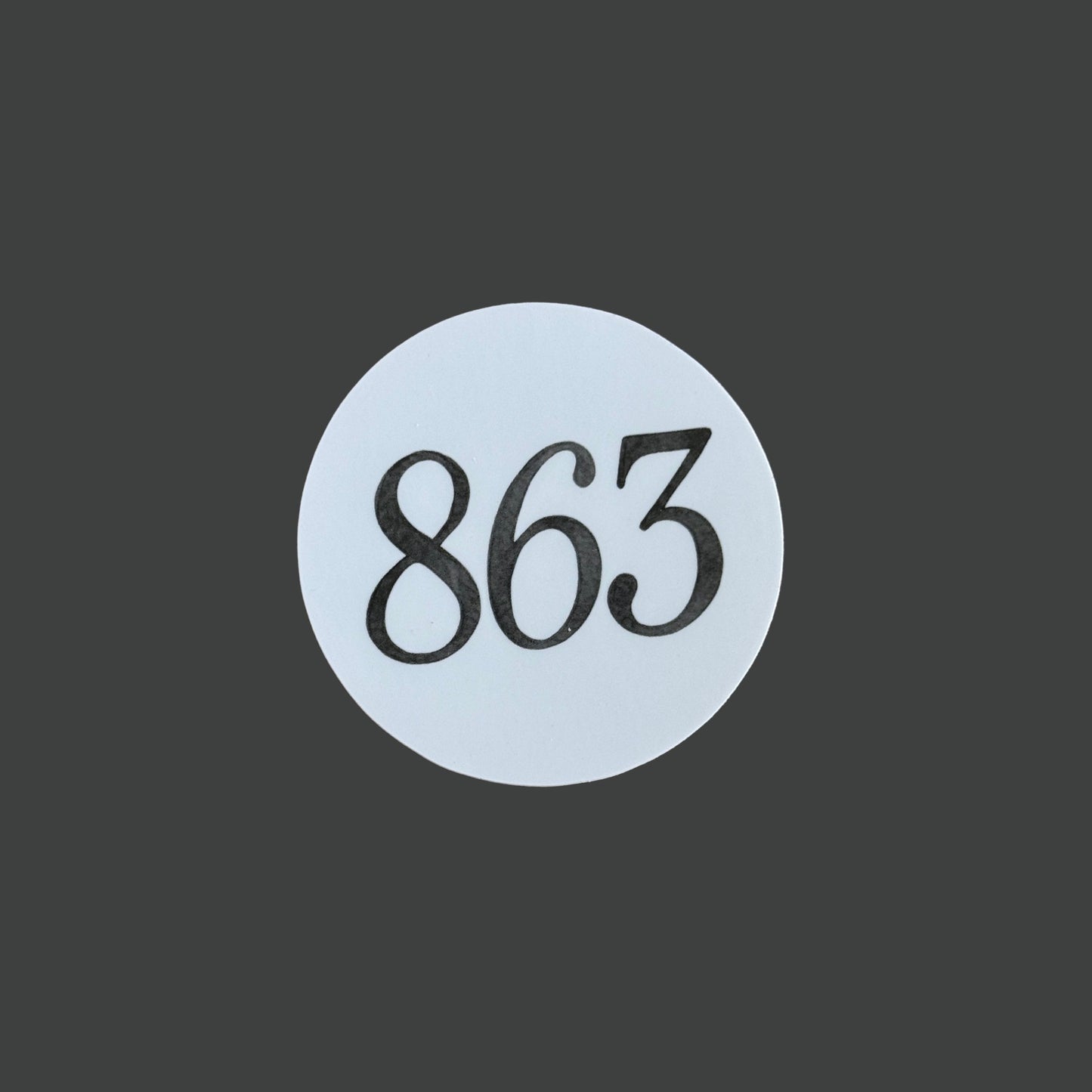 Lakeland Florida Stickers – Swan, Citrus & 863 Vinyl Stickers