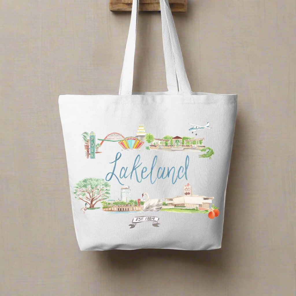 Lakeland Landmarks Oversized Tote