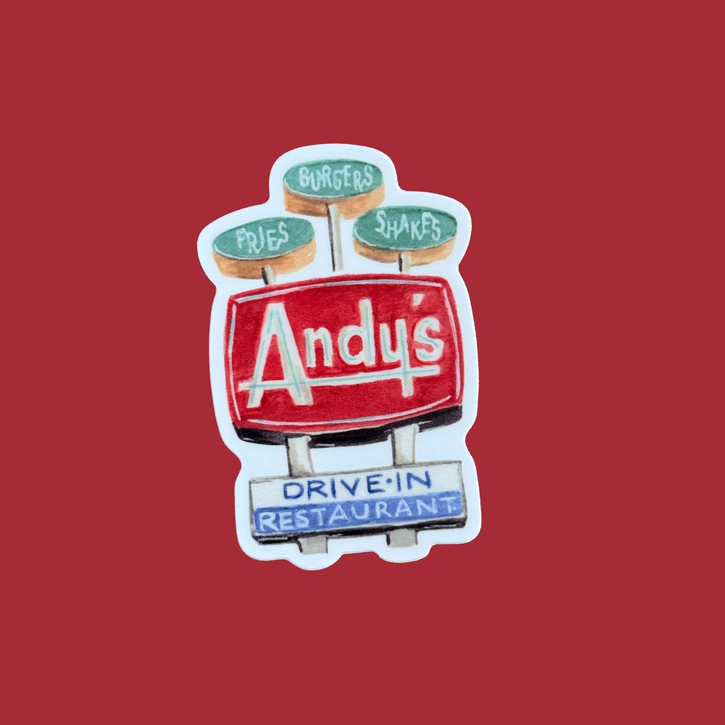 Winter Haven Stickers – Florida Local Landmark Waterproof Vinyl Stickers