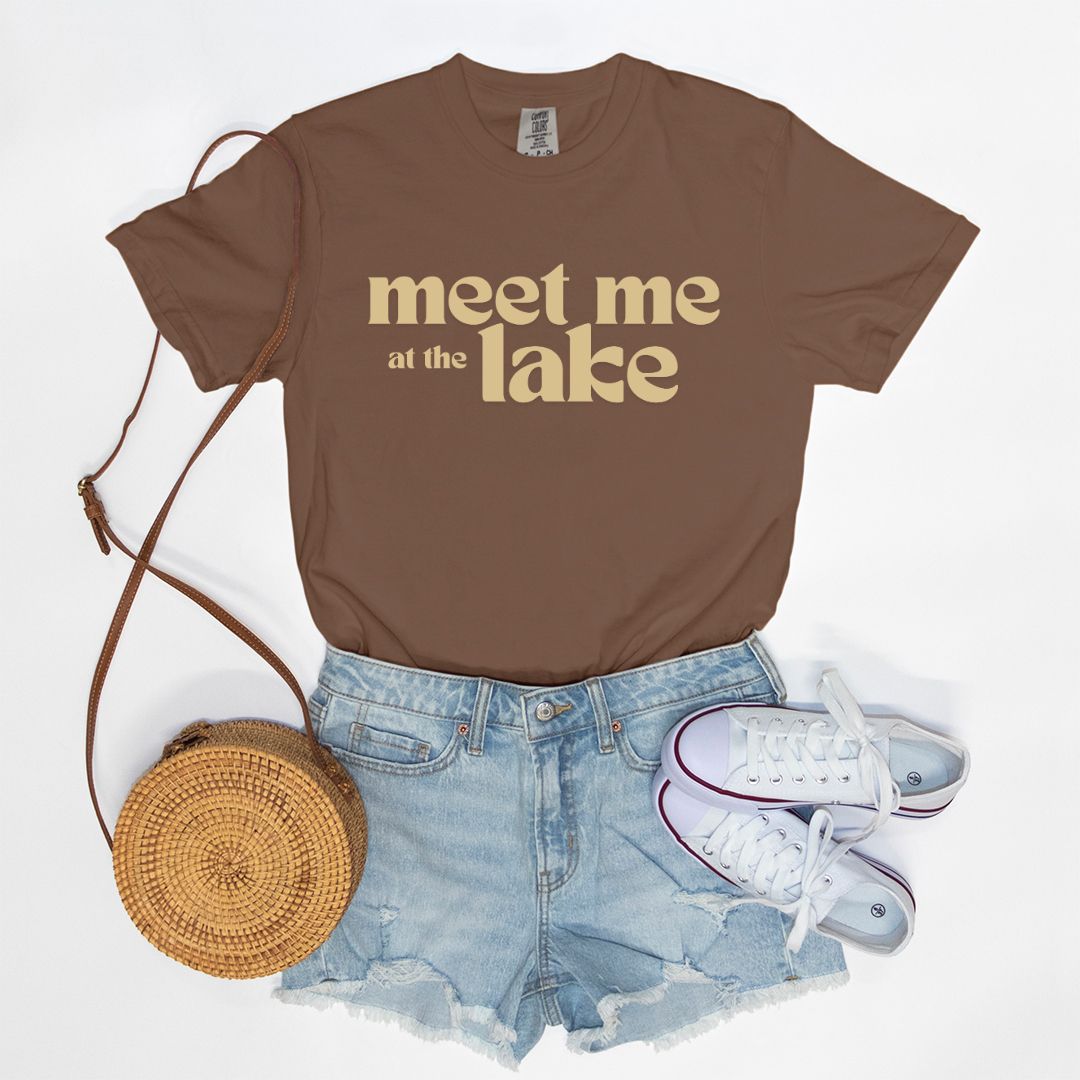 Meet Me at the Lake Comfort Colors Tee 1717