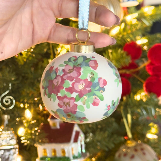 Hand Painted Bauble Ornaments