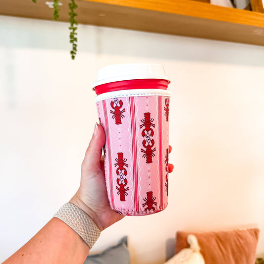 You're My Lobster | Iced Coffee Sleeve