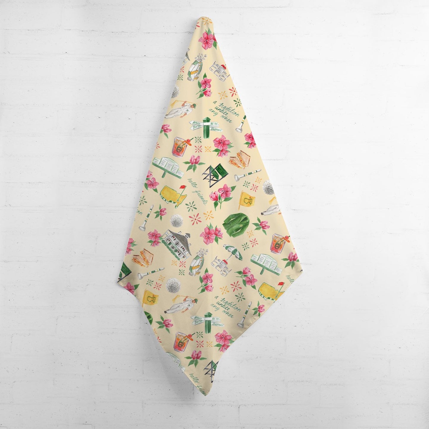 Augusta Yellow - Bandana Scarf