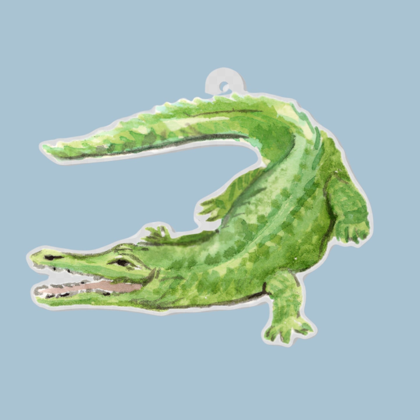 Acrylic Gator Ornament