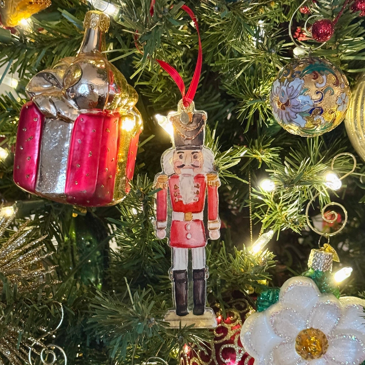 Acrylic Nutcracker Ornament