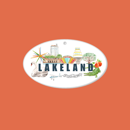 Lakeland Landmark Ornament (In Color)