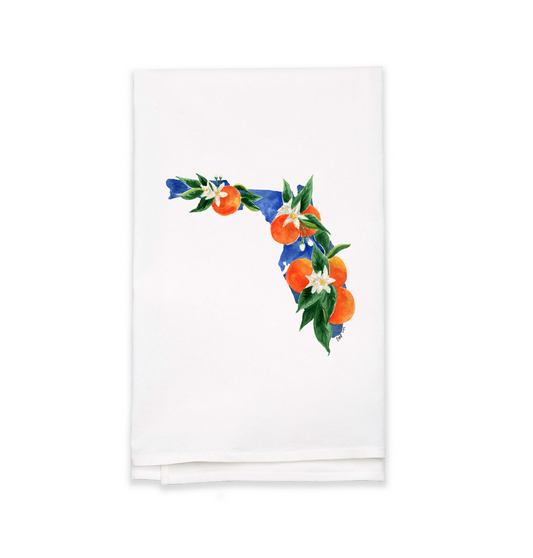 Florida Citrus Tea Towel
