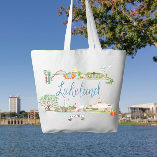 Lakeland Landmarks Oversized Tote