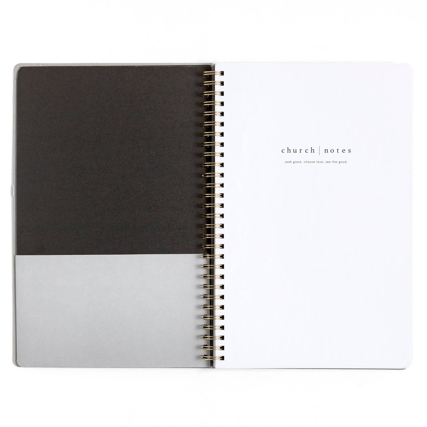 Church Notes Bible Reference Notebook with Maps (Black)