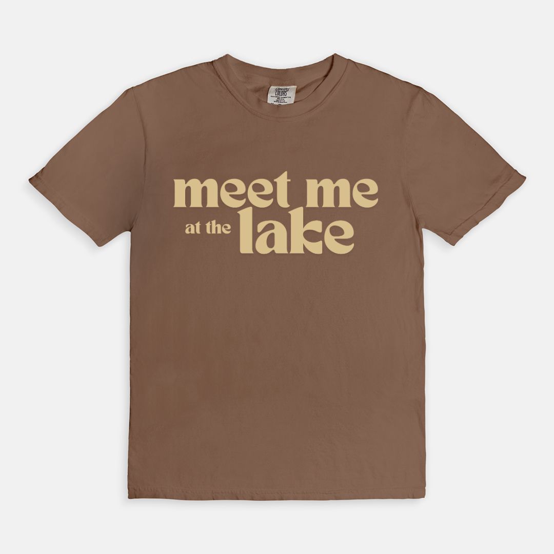 Meet Me at the Lake Comfort Colors Tee 1717