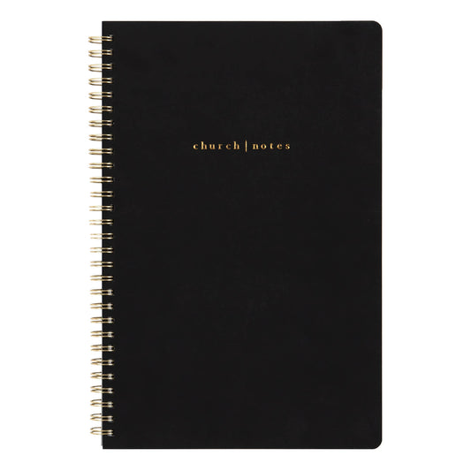 Church Notes Bible Reference Notebook with Maps (Black)